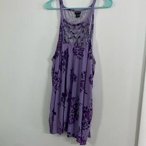 Purple tank top